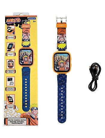 Orologio digitale con fotocamera Naruto e scheda di memoria da 8 GB