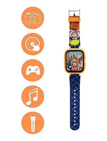 Orologio digitale con fotocamera Naruto e scheda di memoria da 8 GB
