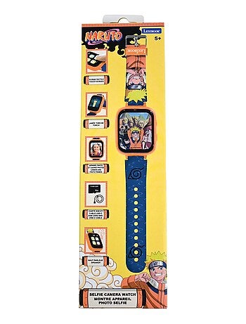 Orologio digitale con fotocamera Naruto e scheda di memoria da 8 GB