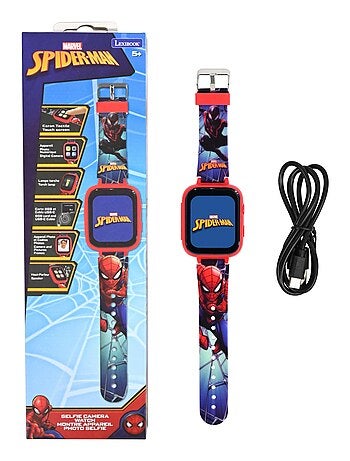 Orologio digitale con fotocamera SpiderMan e scheda di memoria da 8 GB
