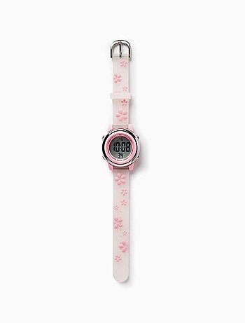 Orologio digitale fiori