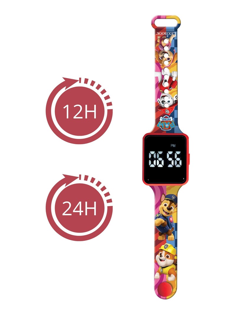 Orologio digitale LED Paw Patrol Rosso - Kiabi