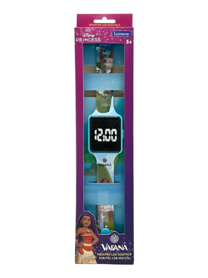 Orologio digitale Moana LED Blu - Kiabi