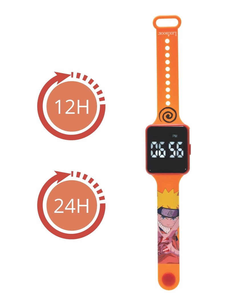Orologio digitale Naruto LED Arancione - Kiabi