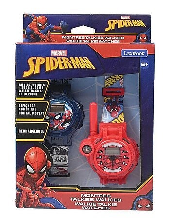 Orologio digitale SpiderMan con funzione Walkie Talkies, distanza fino a 200m