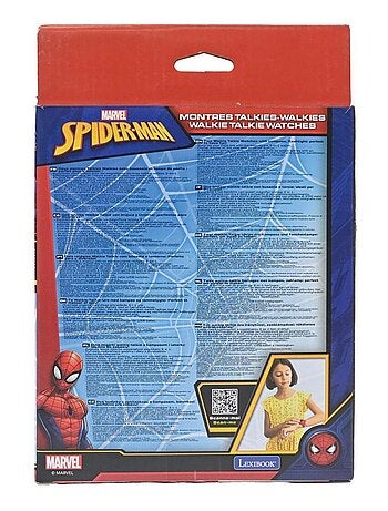 Orologio digitale SpiderMan con funzione Walkie Talkies, distanza fino a 200m