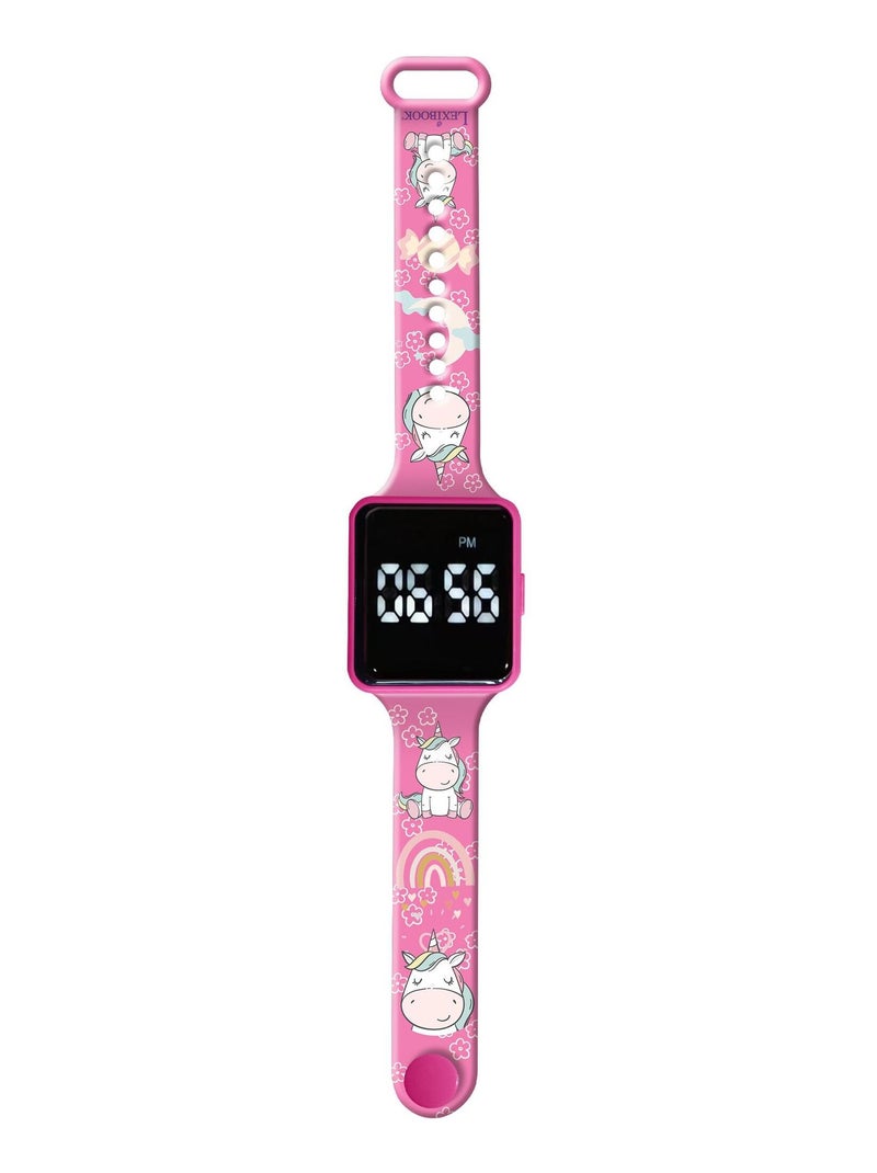 Orologio digitale Unicorno LED Rosa - Kiabi