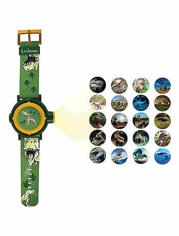 Orologio per proiezioni digitali di dinosauri con 20 immagini da proiettare