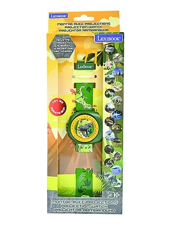 Orologio per proiezioni digitali di dinosauri con 20 immagini da proiettare