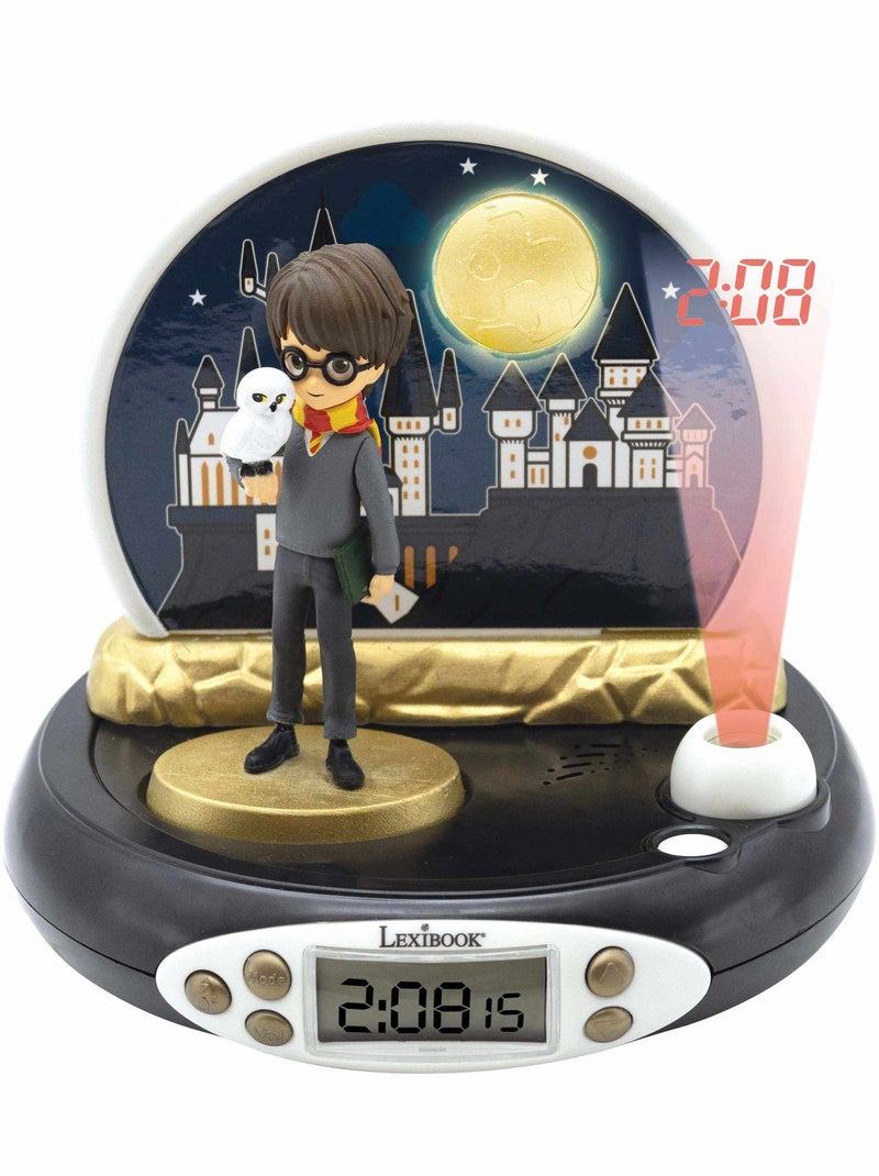 Orologio proiettore 3D di Harry Potter con suoni magici Nero - Kiabi
