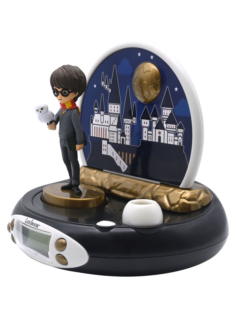 Orologio proiettore 3D di Harry Potter con suoni magici Nero - Kiabi