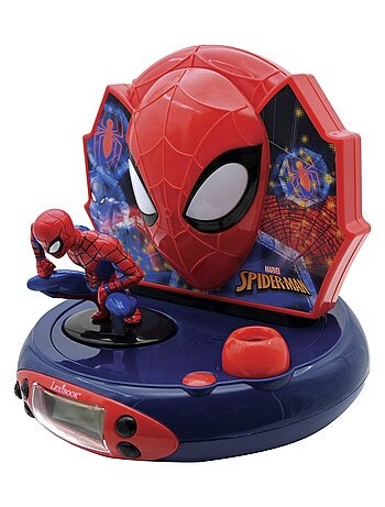 Orologio proiettore 3D SpiderMan con suoni da supereroe