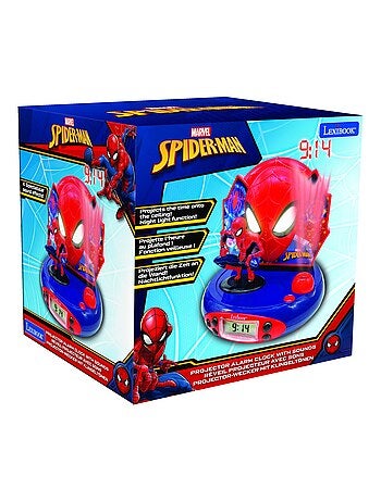 Orologio proiettore 3D SpiderMan con suoni da supereroe