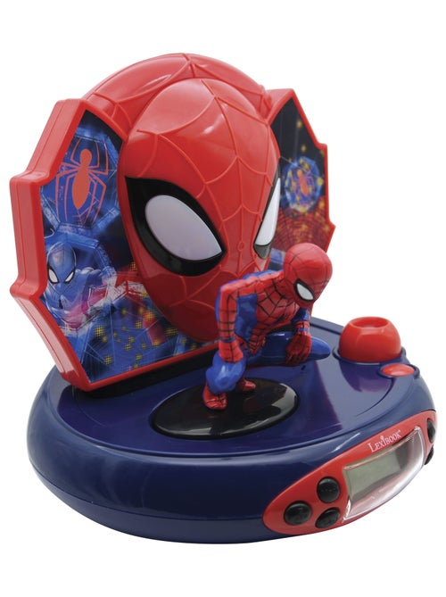 Orologio proiettore 3D SpiderMan con suoni da supereroe - Kiabi