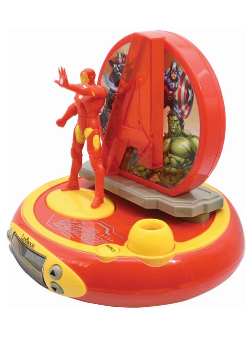 Orologio proiettore Avengers 3D Iron Man con suoni di supereroi - Kiabi