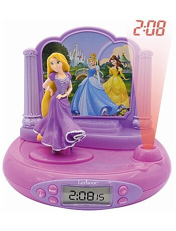 Orologio proiettore Disney principessa Rapunzel con suoni magici