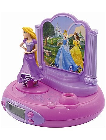 Orologio proiettore Disney principessa Rapunzel con suoni magici