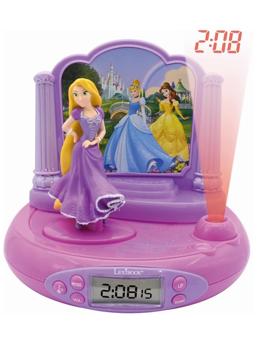 Orologio proiettore Disney principessa Rapunzel con suoni magici - Kiabi