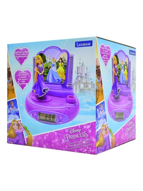 Orologio proiettore Disney principessa Rapunzel con suoni magici - Kiabi