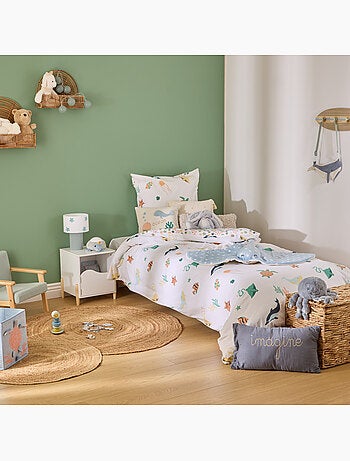 Orta coton 140x200 cm set letto per bambini con animali marini