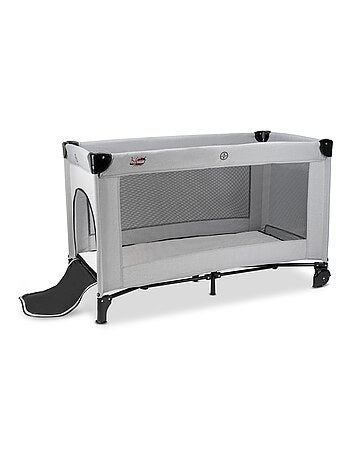 OSANN - Lettino da viaggio Fresh Air per neonato/bambino - 60 x 120 cm - Grigio