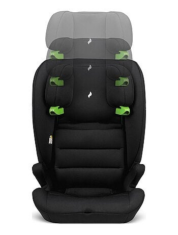 OSANN - Seggiolino Auto Lupo I-Size 76-150 cm - da 15 mesi - nero