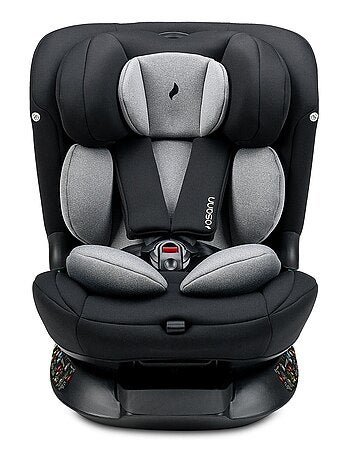 OSANN - Seggiolino auto neonati/bambini Taos360 - 40-150 cm - Da 0 a 12 anni - Gruppo 1/2/3 - Grigio