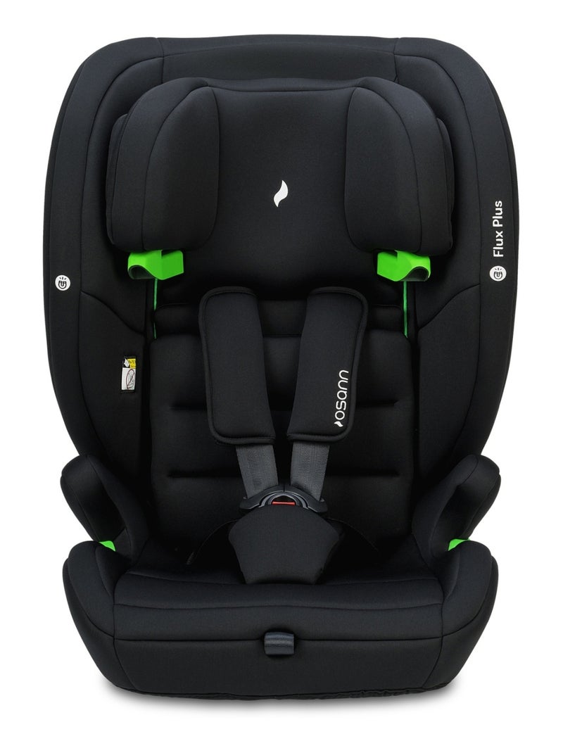 OSANN - Seggiolino auto per neonati/bambini Flux Plus I-Size 76-150 cm - da 15 mesi - Nero/Grigio Grigio nero - Kiabi