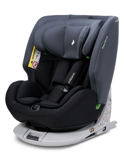 OSANN - Seggiolino auto per neonati/bambini FOUR360 S Isofix I-Size - 40-150 cm - nero - Kiabi OSANN - Seggiolino auto per neonati/bambini FOUR360 S Isofix I-Size - 40-150 cm - nero - Kiabi