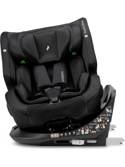 OSANN - Seggiolino Auto per Neonati/Bambini One360 Klimax Isofix I-Size - 40-150 cm - nero - Kiabi OSANN - Seggiolino Auto per Neonati/Bambini One360 Klimax Isofix I-Size - 40-150 cm - nero - Kiabi