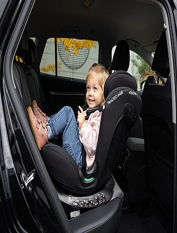 OSANN - Taos360 Midi Isofix I-Size Seggiolino Auto Rotante Neonati/Bambini - 76-150 cm - Nero