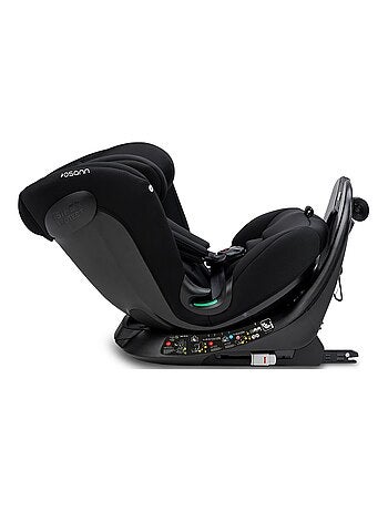 OSANN - Taos360 Midi Isofix I-Size Seggiolino Auto Rotante Neonati/Bambini - 76-150 cm - Nero