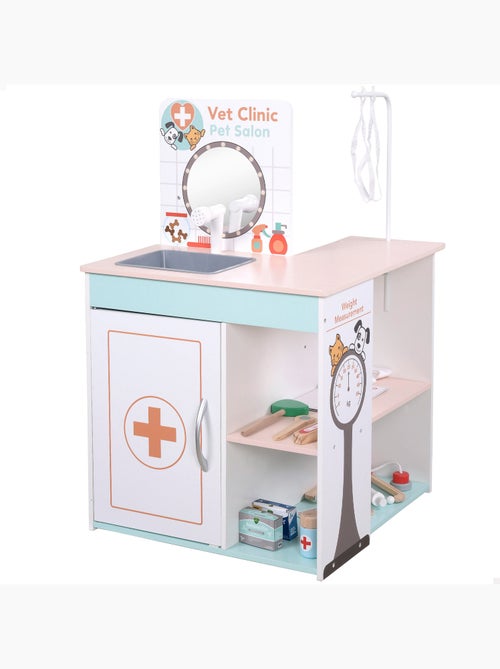 Ospedale giocattolo in legno 3 in 1 teamson woomax - Kiabi Ospedale giocattolo in legno 3 in 1 teamson woomax - Kiabi