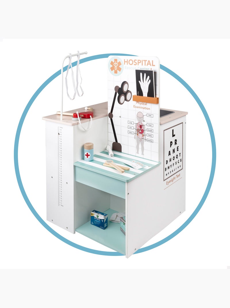 Ospedale giocattolo in legno 3 in 1 teamson woomax N/D - Kiabi