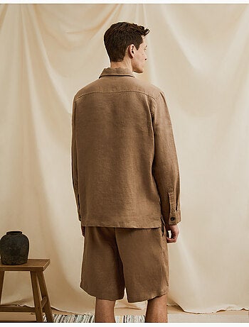Overshirt 100% lino, MO Fashion