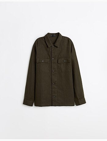 Overshirt 100% lino, MO Fashion