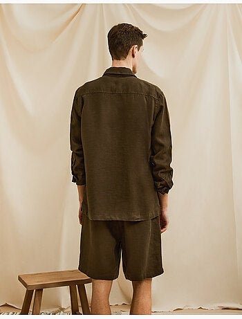 Overshirt 100% lino, MO Fashion