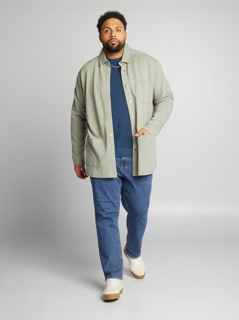 Gonna da donna in stile college, gonna a pieghe, a vita alta, a quadretti, casual, con linee ad A, minigonna a pieghe, verde, XXXL