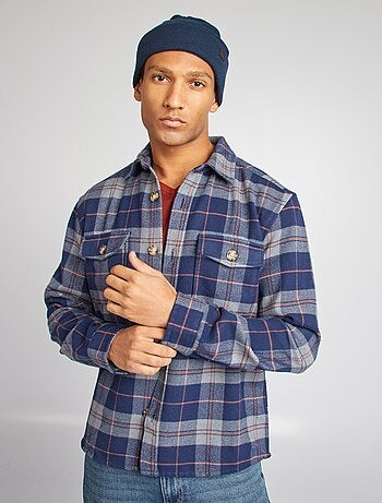 Overshirt in flanella