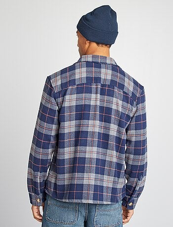 Overshirt in flanella