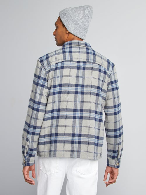 Overshirt in flanella - Kiabi