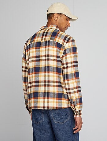Overshirt in flanella