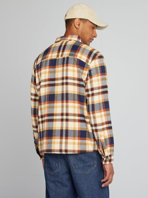 Overshirt in flanella - Kiabi