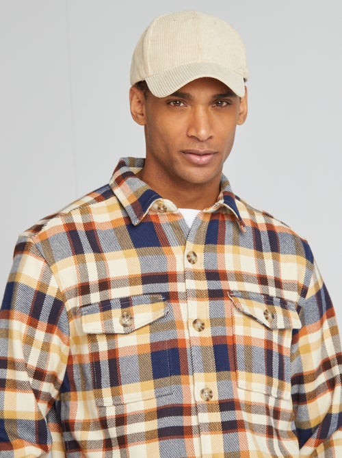 Overshirt in flanella - Kiabi