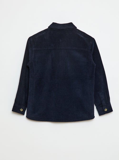 Overshirt in velluto a coste - Kiabi