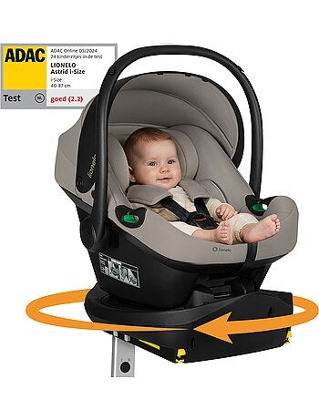 Ovetto auto con base isofix 180° - astrid i-size - premiato dall’adac - seggiolino auto 40-87cm