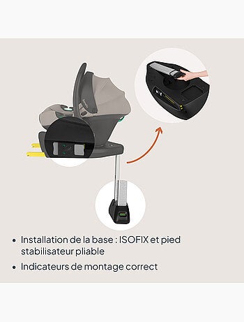 Ovetto auto con base isofix 180° - astrid i-size - premiato dall’adac - seggiolino auto 40-87cm