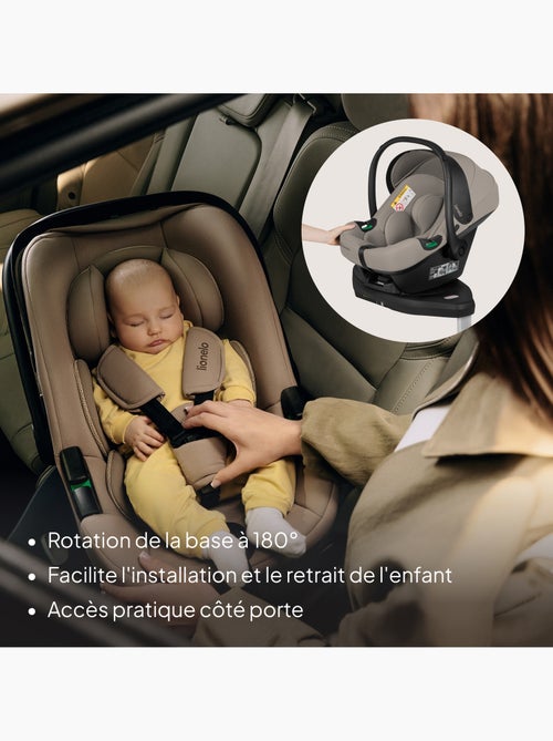 Ovetto auto con base isofix 180° - astrid i-size - premiato dall’adac - seggiolino auto 40-87cm - Kiabi