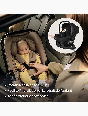 Ovetto auto con base isofix 180° - astrid i-size - premiato dall’adac - seggiolino auto 40-87cm