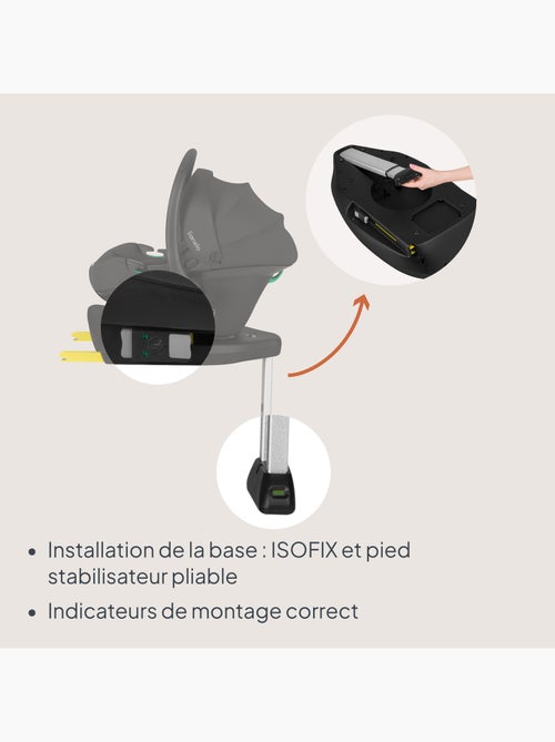 Ovetto auto con base isofix 180° - astrid i-size - premiato dall’adac - seggiolino auto 40-87cm - Kiabi Ovetto auto con base isofix 180° - astrid i-size - premiato dall’adac - seggiolino auto 40-87cm - Kiabi